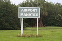 Airport Manatee Airport (48X) - Didn't know manatees could fly - by Florida Metal