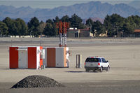Harry Reid International Airport (LAS) - I always thought these were little boxes. Now, with something next to them for comparison: I see they are much larger! - by Brad Campbell