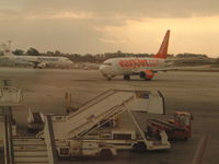 Málaga Airport, Málaga Spain (LEMG) - Malaga Airport View from Terminal - by David Burrell