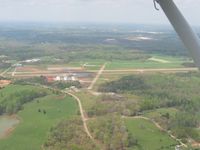 Jackson County Airport (19A) - Downwind for runway 16 - by Bob Simmermon