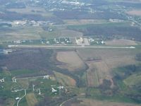 Brown County Airport (GEO) - Looking west from 5000' - by Bob Simmermon