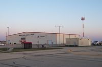 De Kalb Taylor Municipal Airport (DKB) - JA Air Center and Airport Offices at DeKalb - by William Hamrick