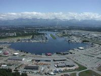 Lake Hood Seaplane Base (LHD) - Lake Hood Seaplane Base - by Susan Watson