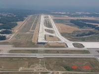 Cincinnati/northern Kentucky International Airport (cvg) - Approach end of new 36L prior to opening - by Charlie Pyles