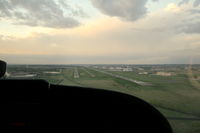 Centennial Airport (APA) - Approach to runway 35 left - by Victor Agababov