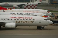 Hong Kong International Airport, Hong Kong Hong Kong (VHHH) - 737s from Hong Kong Express - by Michel Teiten ( www.mablehome.com )