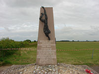 Wickenby Aerodrome Airport, Lincoln, England United Kingdom (EGNW) - RAF Wickenby War Memorial - by Terry Fletcher