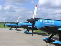 Sywell Aerodrome Airport, Northampton, England United Kingdom (EGBK) - Line up at Sywell - by Simon Palmer