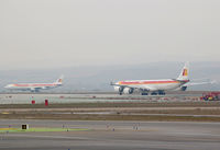 Barajas International Airport, Madrid Spain (MAD) - Barajas International, runways 34R and 34L actives. - by Jorge Molina