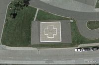 Regions Hospital Heliport (7MN1) - The suspected top of the helipad - by Alex Byland