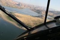 Owyhee Reservoir State Airport (28U) - flying in from north - by shawn coleman