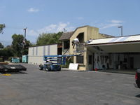 Santa Paula Airport (SZP) - Enclosing open hangars and or adding translucent fiberglass panels - by Doug Robertson