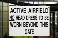 RAF Cosford Airport, Albrighton, England United Kingdom (EGWC) - practical instruction or just tradition? - by Joop de Groot