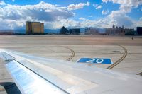 Harry Reid International Airport (LAS) - In a flight bound to Vancouver - by Michel Teiten ( www.mablehome.com )