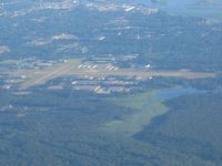 Grand Haven Memorial Airpark Airport (3GM) - Looking north from 6000' - by Bob Simmermon