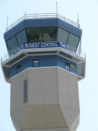 Wittman Regional Airport (OSH) - World's Busiest Air Traffic Control Tower-During EAA AirVenture 2008 - by Doug Robertson