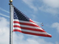 Wittman Regional Airport (osh) - Old Glory - by Doug Robertson