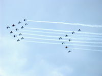 Wittman Regional Airport (osh) - EAA 2008 AirVenture Daily Airshow-Formation Flights - by Doug Robertson
