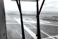 Fort Worth Meacham International Airport (FTW) - Taken by the late John Van Dyke during flight training in a Piper J-3 Cub - by Zane Adams