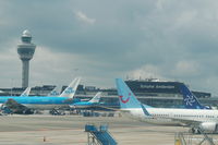 Amsterdam Schiphol Airport, Haarlemmermeer, near Amsterdam Netherlands (AMS) - Schiphol Amsterdam - by David Burrell
