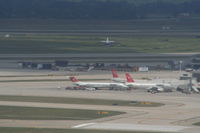 Detroit Metropolitan Wayne County Airport (DTW) - McNamara Terminal seen from landing on 03R at DTW - by Florida Metal