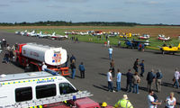 Turweston Aerodrome Airport, Turweston, England United Kingdom (EGBT) - An overview of Turweston - on 2008 Vintage and Classic Day - by Terry Fletcher