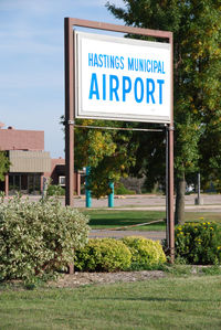 Hastings Municipal Airport (HSI) - Hastings NE airport - by Bluedharma