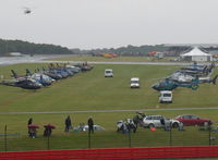 Silverstone Heliport - Silvertone Heliport - FI Grand Prix 06.07.08 - by David Burrell