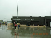 CFB Goose Bay (Goose Bay Airport), Happy Valley-Goose Bay, Newfoundland and Labrador Canada (CYYR) - Goose Bay Labrador. 1000 miles NE of New York City. Built as Canadian AFB. Was busiest airport in the world during WWII. - by John J. Boling