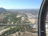 Santa Paula Airport (SZP) - On Base Leg for Rwy 22, SZP - by Doug Robertson