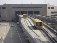 Narita International Airport (New Tokyo), Narita, Chiba Japan (NRT) - Tokyo Narita International Airport, Transfer train between buildings - by Henk Geerlings