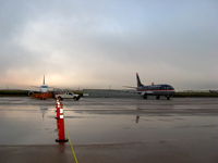 Charlotte/douglas International Airport (CLT) - Parking area - by Connor Shepard