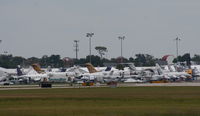 Executive Airport (ORL) - Several of planes participating in NBAA - by Florida Metal