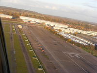 Wellesbourne Mountford Airfield Airport, Wellesbourne, England United Kingdom (EGBW) - Just after take-off from RW 18 - by chris hall
