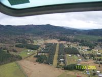 Bear Valley Skyranch Airport (WN47) - Looking at Runway - by kentmorrison