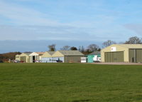 Denham Aerodrome Airport, Gerrards Cross, England United Kingdom (EGLD) - NORTH SIDE OF AIRFIELD - by BIKE PILOT