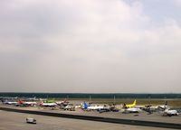 Frankfurt International Airport, Frankfurt am Main Germany (EDDF) - View over the second class waiting room - by Holger Zengler