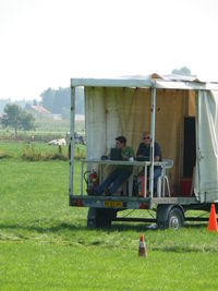 XXXX Airport - Improvised Air Trafic Control position/Tower at temporary airfield Veulen International close to Venray - the Netherlands - by Alex Smit