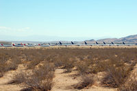 Mojave Airport (MHV) - Mojave desert storage/scrap yard - by Micha Lueck