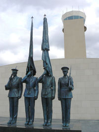 Fort Worth Alliance Airport (AFW) - New Air Force Memorial at Alliance Airport - by Zane Adams