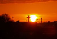 Frankfurt International Airport, Frankfurt am Main Germany (EDDF) - Sunset at FRA - by Florian Seibert