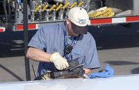 North Las Vegas Airport (VGT) - Working the ramp at VGT - by Geoff Smith