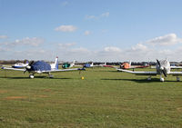 Lashenden/Headcorn Airport, Maidstone, England United Kingdom (EGKH) - View over the airpark. - by Martin Browne