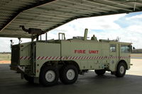 Temora Airport - Temora's fire truck. - by Henk van Capelle