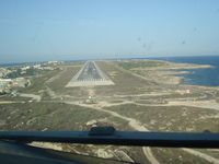 Lampedusa Airport - on final - by Piotr Lizinkiewicz