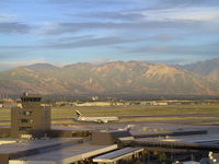 Salt Lake City International Airport (SLC) - Delta 767 on TWY H for RWY 34R after a snowstorm - by Bob  McNary