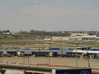 Lambert-st Louis International Airport (STL) - CENTRAL AREA HANGERS AT KSTL - by Gary Schenaman