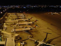 Phoenix Sky Harbor International Airport (PHX) - Taken from the car park roof - full stand - by keith sowter