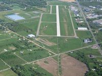Livingston County Spencer J. Hardy Airport (OZW) - Looking SE down runway 13. - by Bob Simmermon