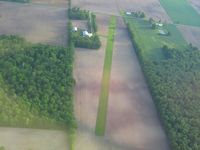 Erdy Farm Airport (1OA8) - Looking north from 2500' - by Bob Simmermon